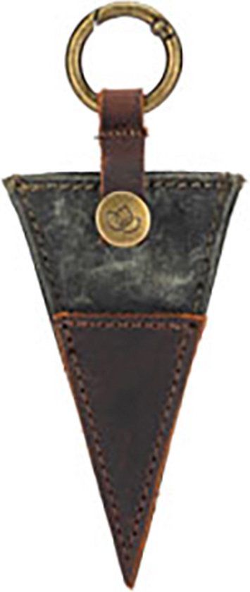 Della Q Schaar etui 10x6cm olijf