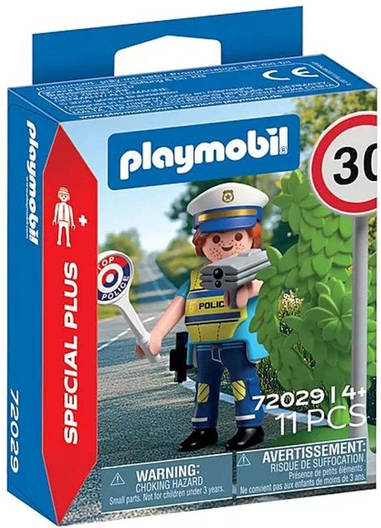PLAYMOBIL 72029 Politieagent Special Plus