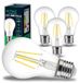 V-TAC 4 x led-gloeilamp E27 filament A60 12 W (komt overeen met 100 W), warmwit 3000 K, maximale efficiëntie, 1521 lumen, decoratief filament, led-gloeilampen, spaarlamp, 4 stuks
