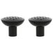 Amig - Pack van 2 Meubelknoppen - Diameter Ø30 mm - Mat Zwart