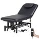 VEVOR Table de massage électrique professionnelle, 736 mm, lit de beauté de spa avec dossier réglable 0-45 °, appui-tête, 250 kg, réglable en hauteur sur roulettes, facile à entretenir avec confort