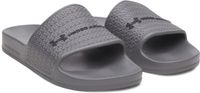 Under Armour UA ARMR SLIDE LITE-GRY Heren Slippers - Titan Grijs - Zwart