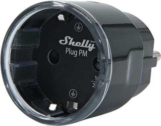 Shelly Plug PM Gen3 - Black