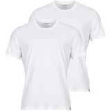 Levi's Slim T-shirt Met Korte Mouwen 2 Eenheden Wit 2XL Man