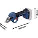 Bosch Professional Bosch GGP18V-32 18V Accu Snoeischaar Body - 32mm
