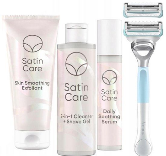 Gillette Giftpack Venus Satin Care - Scheersysteem voor Vrouwen - Roze