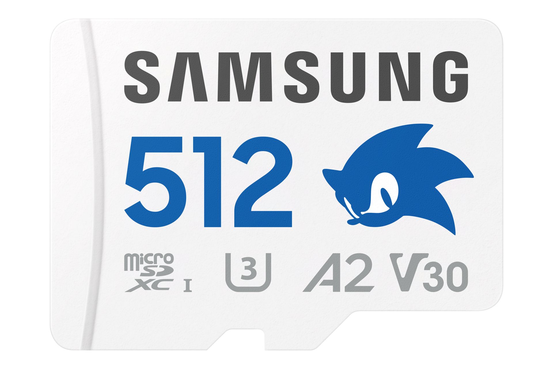 Samsung PRO Plus 512GB microSDXC Memory Card - Sonic the Hedgehog Edition