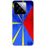Xiaomi 14 Pro Drapeau la reunion bedrukt siliconen hoesje