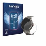 Savvies 3 Stuks Screenprotector - Geschikt voor Tesofit Smartwatch 1.85" (rond) - Transparant