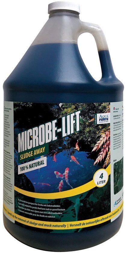 Microbe-Lift Sludge Away (Slib opruiming) 4 Ltr.