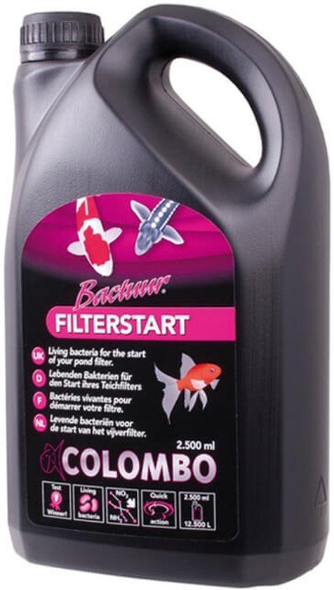 Colombo filterstart - 2500 ml Levende bacteriën voor de start van het vijverfilter