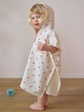 Vertbaudet Babyponcho van gerecycled katoen MON CÂ¼UR