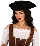FIESTAS GUIRCA Piratenhoed HQ zwart