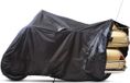 Merkloos Housse de moto Noir XXXL avec fermeture éclair pour modèles touring - Résistant aux intempéries et imperméable