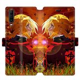 Beschermhoes Manga Full Alchemist Beschermhoes voor Wiko View 4 / View 4 Lite (leer) rood