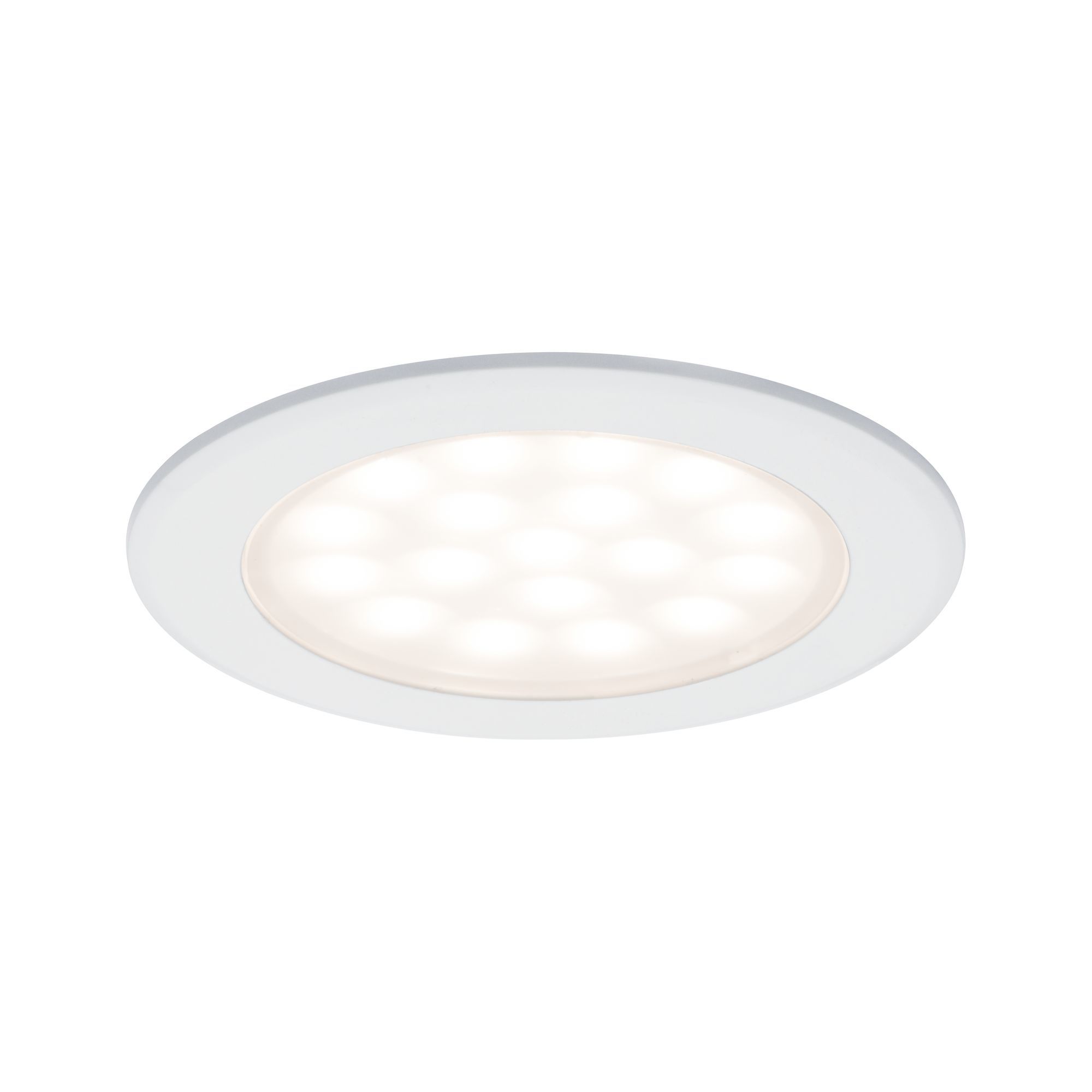 Paulmann Verzonken Spot LED - 2x2.5W - Warm Wit - Rond - Wit