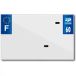Top Plaq Blanco PVC nummerplaatstrip Top Plaq 60
