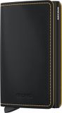 Secrid Slimwallet Matte Portemonnee Leder Schwarz Unisex Erwachsene