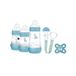 MAM Welcome To The World Cadeauset met 3 Easy Start anti-koliek flesjes, Start Nano-fopspeen, Clip It! & Cover, met fopspeenhoes, groen