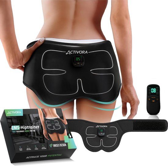 Activora EMS-Heuptrainer - EMS Trainer - Billen Trainer - Shapewear - Cellulite - Massage apparaat billen - Spierstimulator - Afvallen