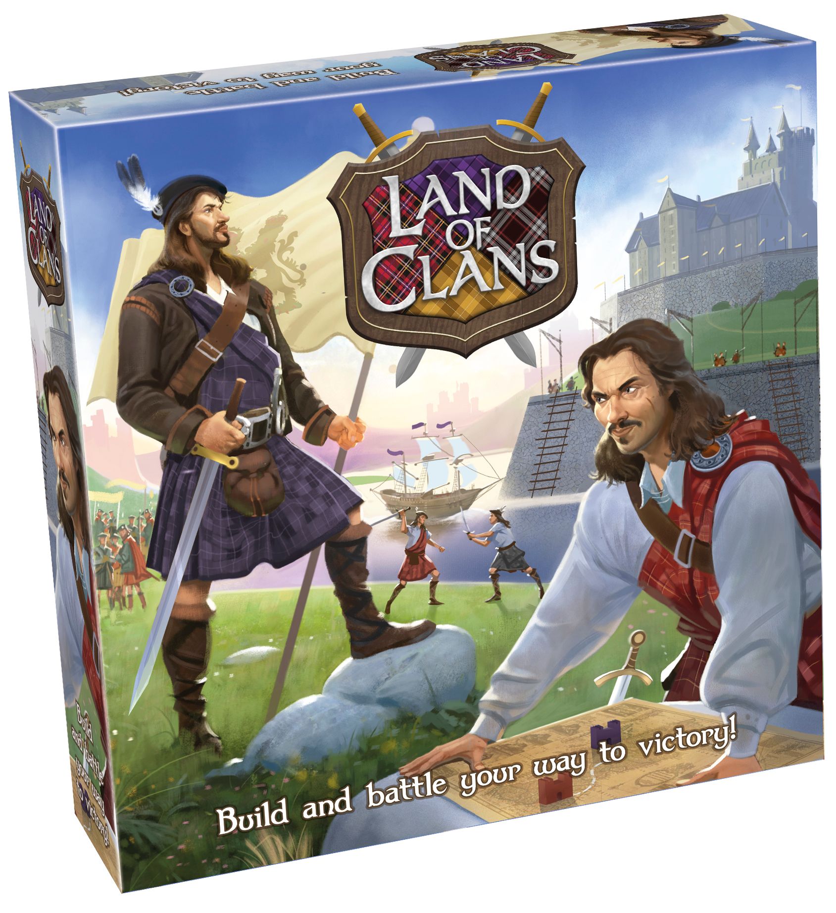 Tactic Land of Clans - Bordspel - Unisex - 8+ jaar