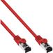 InLine 78833R netwerkkabel Rood 0,3 m Cat8.1 S/FTP (S-STP)