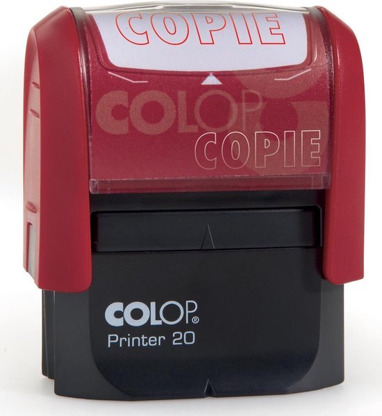 COLOP formulestempel Printer tekst: COPIE