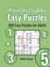 Minimalist Sudoku Easy Puzzles: 300 Easy Puzzles for Adults