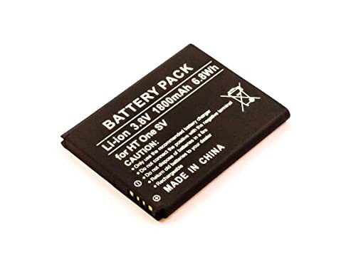 Micro Battery MBXHTC-BA0010 lithium-ion (Li-ion) 1800 mAh 3,8 V accu – oplaadbare accu (1800 mAh, 6,8 Wh, lithium-ion Li-ion Li-ion, 3,8 V, zwart, 1 stuk (S)).