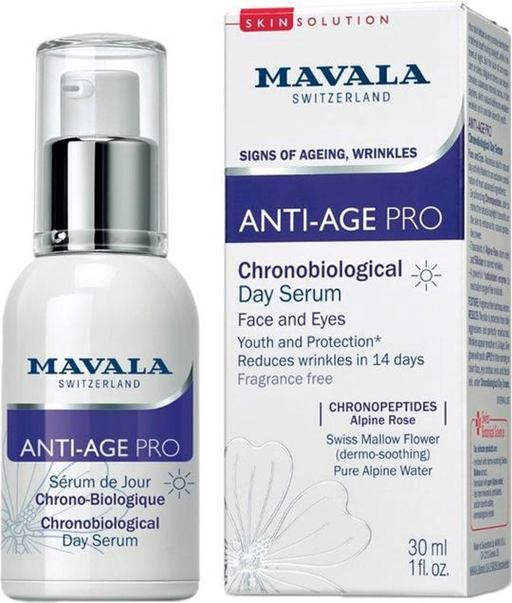 Mavala Anti-age Pro Chronobiological Day Serum Huidveroudering/rimpels 30ml