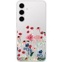 Samsung Galaxy S24 FE Printemps en fleurs bedrukt siliconen hoesje