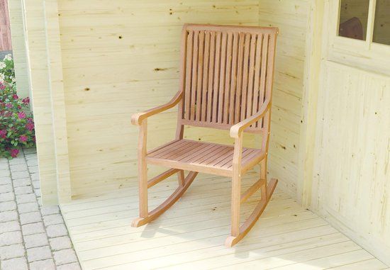 VKT Teak Schommelstoel