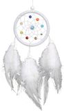 Dreamcatcher Créatif Mini Voiture Pendentif (Blanc)