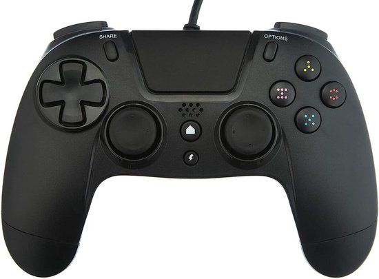 Gioteck VX4 Wired Controller - Black - PS4