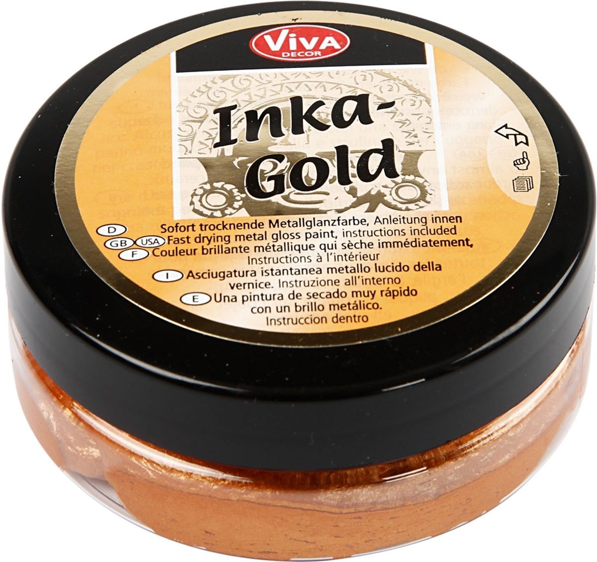 Viva Decor Inka Gold oranje 50 ml