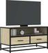 Prolenta Maison Exclusive - TV-kast Sonoma-eikenhout, 80x34,5x40 cm, gemaakt van houtvezel en metaal