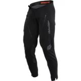 Troy Lee Designs Scout GP Pro Mono Motocrossbroek Zwart Leer Maat 32 Mannen Zomer