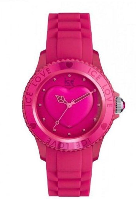 Ice-watch IW000212 Horloge - Rubber - Roze - 43 mm