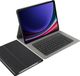 Cazy Tablet Hoes met Toetsenbord voor Samsung Galaxy Tab S10 Plus / Tab S9 FE Plus / Tab S9 Plus - AZERTY Bluetooth Keyboard Case - Zwart
