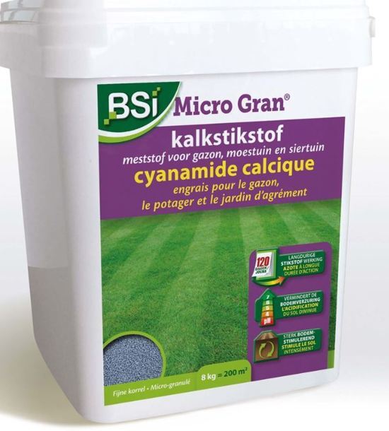 Bsi Micro gran 8kg: kalkstikstof