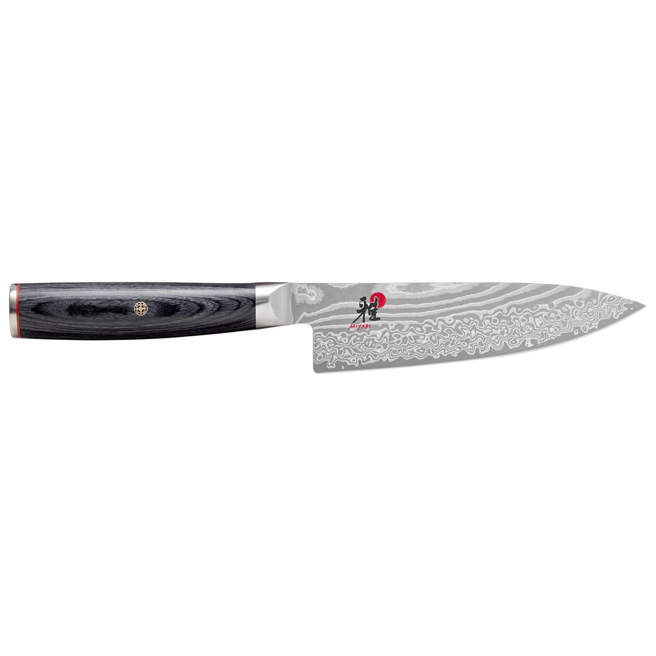 ZWILLING Miyabi 5000 FCD Gyutoh Knife - 16cm Blade - FC61 Steel - Black Wood Handle