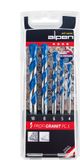 Alpen Cassette Profi Granietboren Pg 5, 5-delig