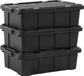 IRIS Powerbox Robuust Opbergbox - 25L - 100% Recycled Kunststof - Zwart - Set van 3