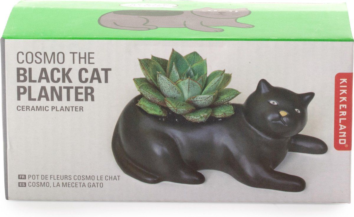 Kikkerland Huisdier Bloempot - Kat