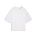 PUMA HER oversized T-shirt voor dames M, White