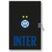 Seven Inter Geheim dagboek met slot, inclusief geschenkdoos, voor jongens, voetbal, officieel product, cadeau-idee