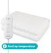 Tomado TEB1505W Couverture Électrique 1 Personne 150 x 80 cm Blanc Polaire