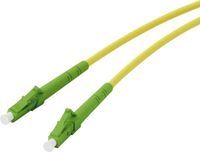 Vivanco VVITFIBROPTLCAPC50Y InfiniBand en Glasvezelkabel 5 m LC APC LC/APC Geel