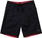 JP 1880 Heren Zwemshorts Beachwear Elastische Band Zwart Maat 5XL