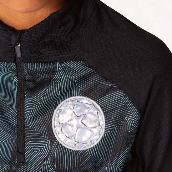 UEFA Champions League Champions League Trainingspak Kinderen - Maat 116 - Unisex - Zwart - Officiële Merchandise
